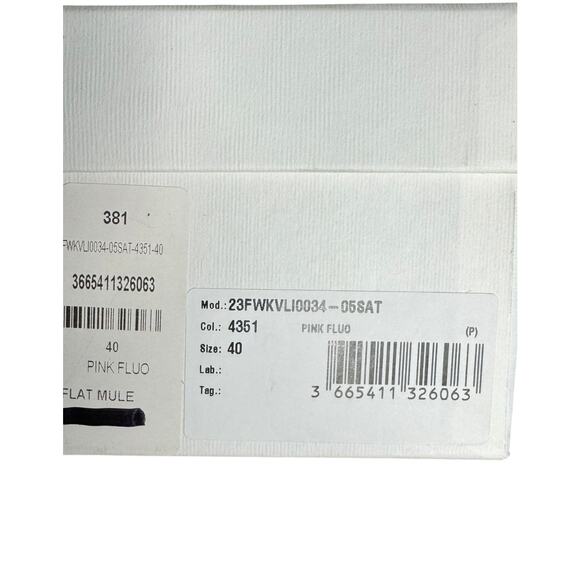 Gianbattista Valli NIB Embellished Satin Mules in Pink Size 40 - Picture 10 of 11